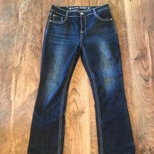 Embellished Dark wash jeans